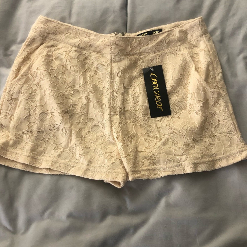 Lace shorts